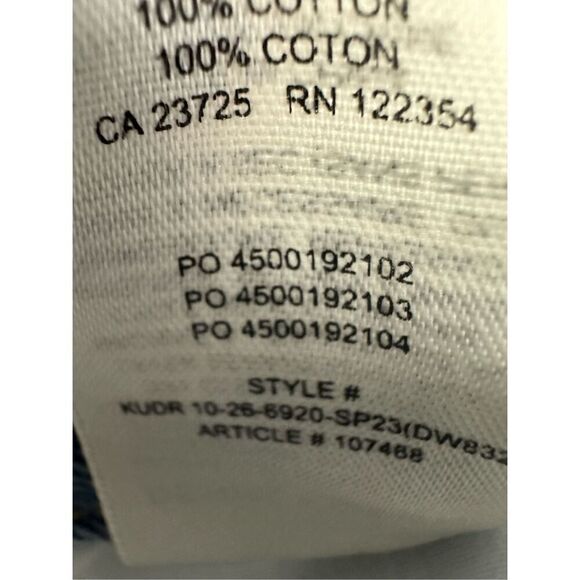 Denim Forum The Ex Boyfriend MIDI Shorts Blue Size 24 - Picture 7 of 15